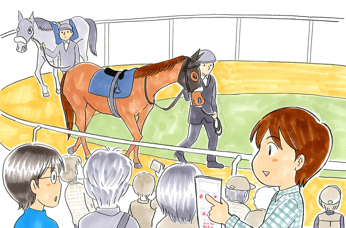 返し馬 パドックの見方と抑えておきたいポイント 競馬予想 競馬情報ならjra Van