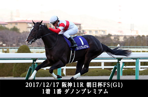 2017/12/17 阪神11R 朝日杯FS(G1) 1着 1番 ダノンプレミアム