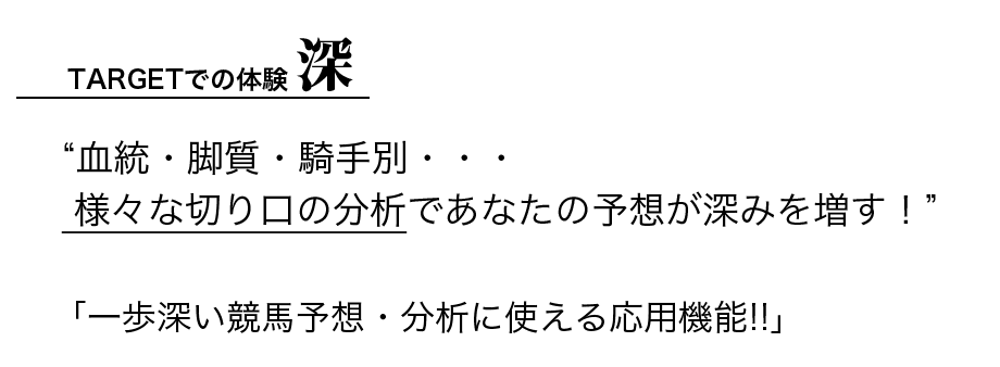 TARGETでの体験 深
