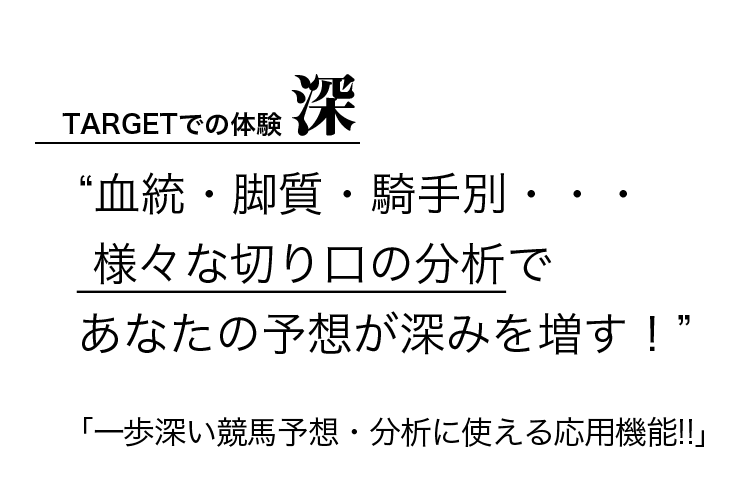 TARGETでの体験 深